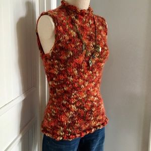 Harold's Sweater Tank Sz M